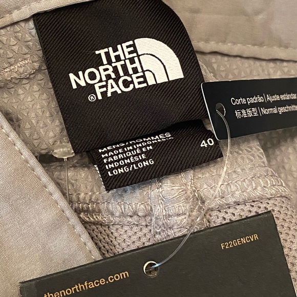 The North Face Men's Rolling Sun Packable Gray Shorts - Size 40 Long NWT - Picture 12 of 12